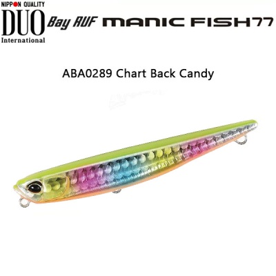 DUO Bay Ruf Manic Fish | ABA0289 Chart Back Candy