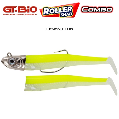GT-Bio Roller Shad Combo | Lemon Fluo