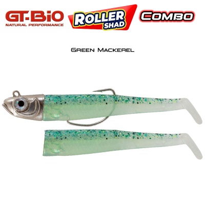 GT-Bio Roller Shad Combo | Green Mackerel
