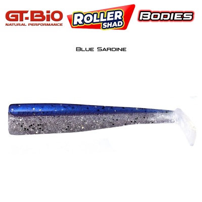 GT-Bio Roller Shad Bodies | Blue Sardine