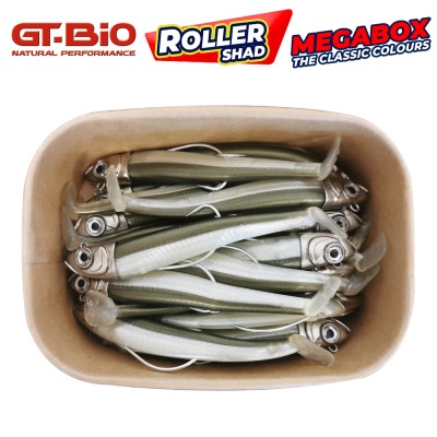 GT-Bio Roller Shad Combo MEGABOX | Kaki