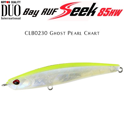 DUO Bay Ruf Seek 85S | CLB0230 Ghost Pearl Chart