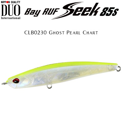 DUO Bay Ruf Seek 85S | CLB0230 Ghost Pearl Chart