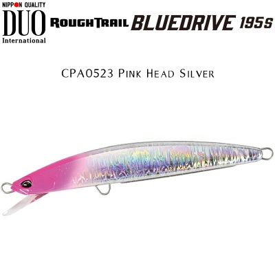 DUO Rough Trail Bluedrive 195S | CPA0523 Pink Head Silver