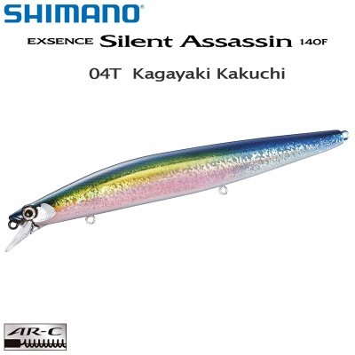 Shimano Exsence Silent Assassin 140F | Поверхностный воблер