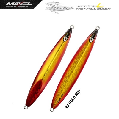 Maxel Dragonfly Motion L Jig | #3 Gold Red