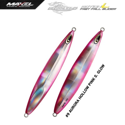 Maxel Dragonfly Motion L Jig | #9 Aurora Hollow Pink S. Glow