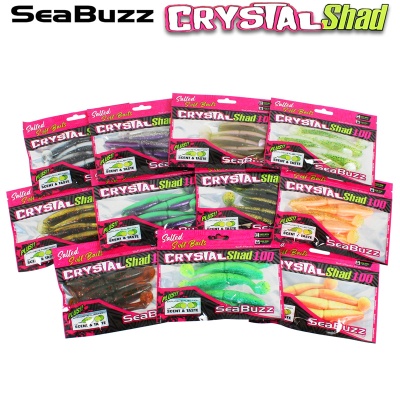SeaBuzz Crystal Shad | Soft Bait
