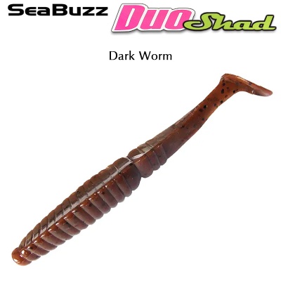 SeaBuzz Duo Shad | Dark Worm