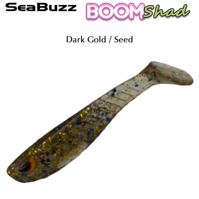 SeaBuzz Boom Shad 5cm | Dark Gold / Seed