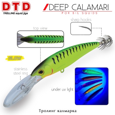 DTD Deep Calamari | Trolling Squid Jig