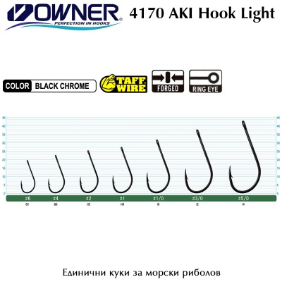 Owner 4170 AKI Hook Light | Saltwater Special