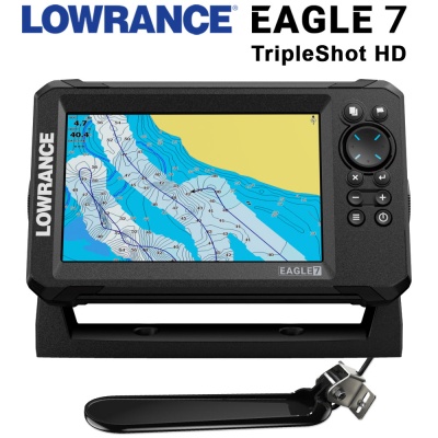 Lowrance EAGLE 7 Tripleshot HD | Genesis Live