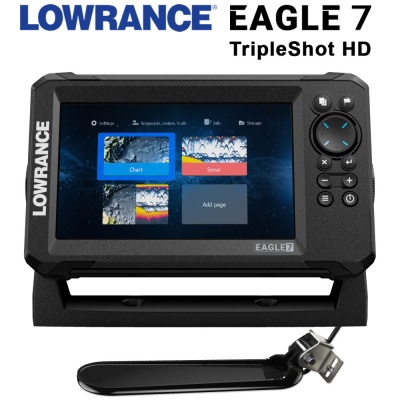 Lowrance EAGLE 7 Tripleshot HD | Main Menu
