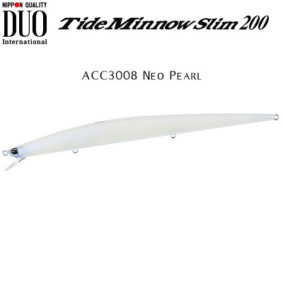 DUO Tide Minnow Slim 200  ACC3008 Neo Pearl
