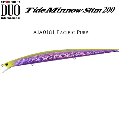 DUO Tide Minnow Slim 200 AJA0181 Pacific Purp